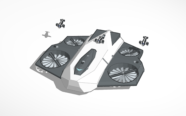 3D design Massive VTOL - Tinkercad