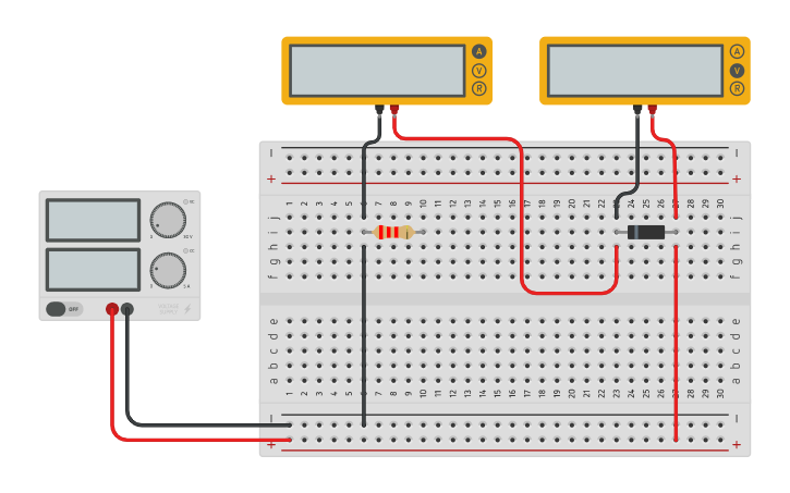 Circuit design Praktikum 1 | Tinkercad