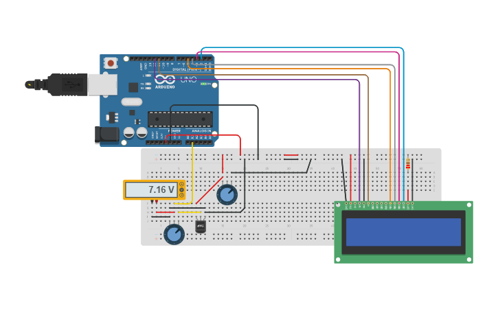 Circuit design Arduino 2.0 | Tinkercad