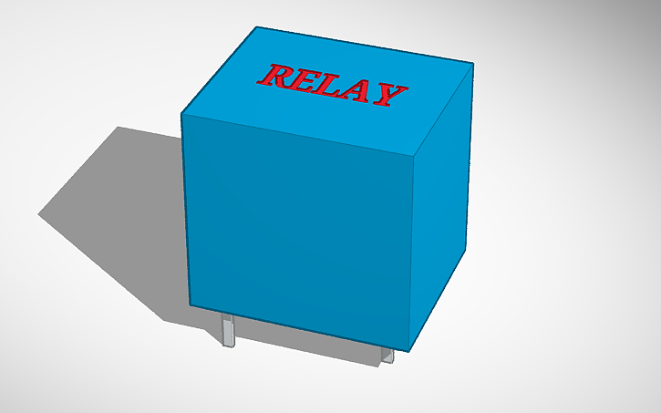 3D design relay - Tinkercad