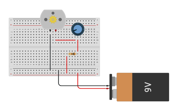 Circuit Design Travis Bailey Variable Motor Tinkercad