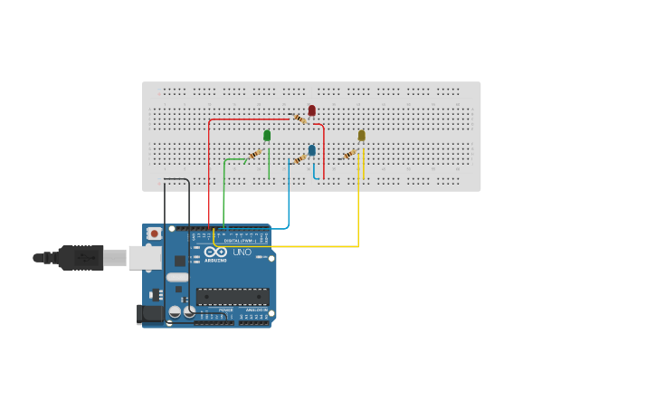 Circuit design C3 Visual Representation of Components | Tinkercad