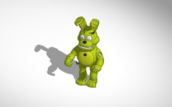 3D design Adventure Springtrap | Tinkercad