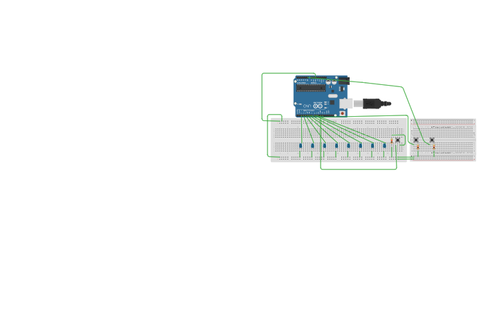 Circuit Design Percobaan 4 1 Blinking Bidirectional Strafe Led System
