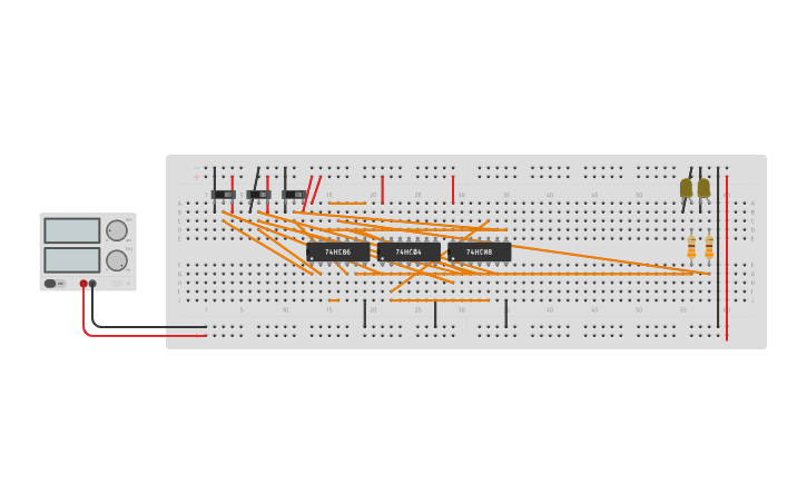 Circuit design lab7-2 | Tinkercad