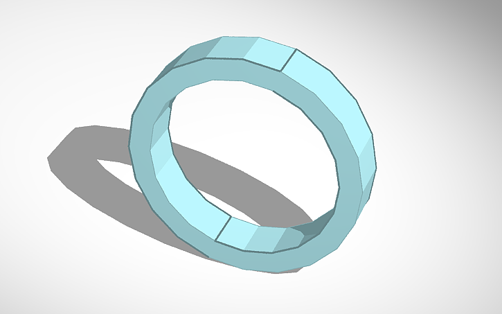 3D design Basic Ring - Tinkercad