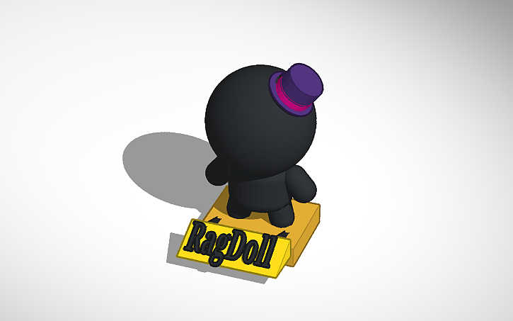 3D design RagDoll - Tinkercad