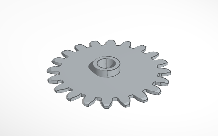 3D design Zahnrad | Tinkercad