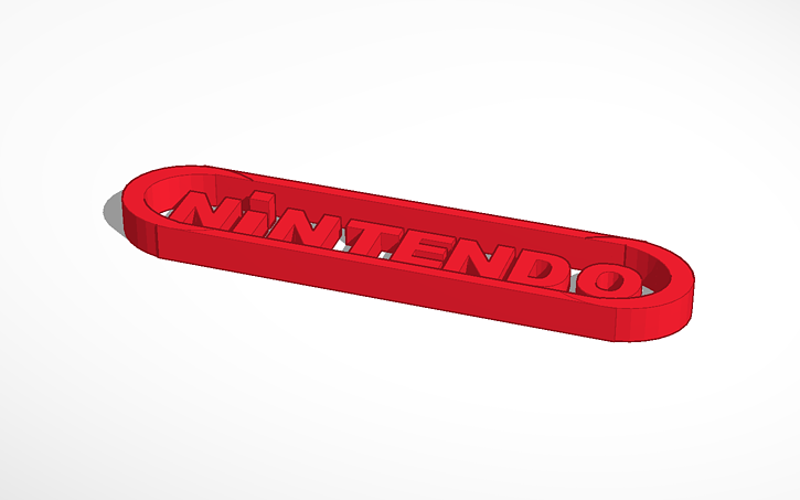 The Nintendo Logo Tinkercad The Nintendo Logo Tinkercad