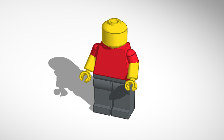 3D design Minifigure - Tinkercad