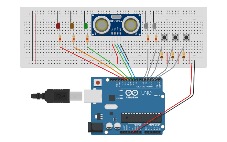 Circuit design EXAMEN - Tinkercad