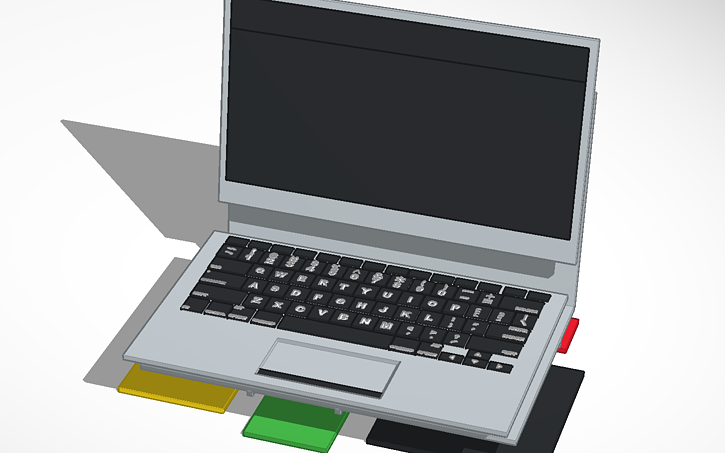 3D Design Modular Laptop Tinkercad 3d-design-modular-laptop-tinkercad