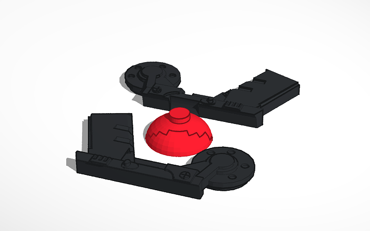 3d Design Fortnite Grappler - Tinkercad