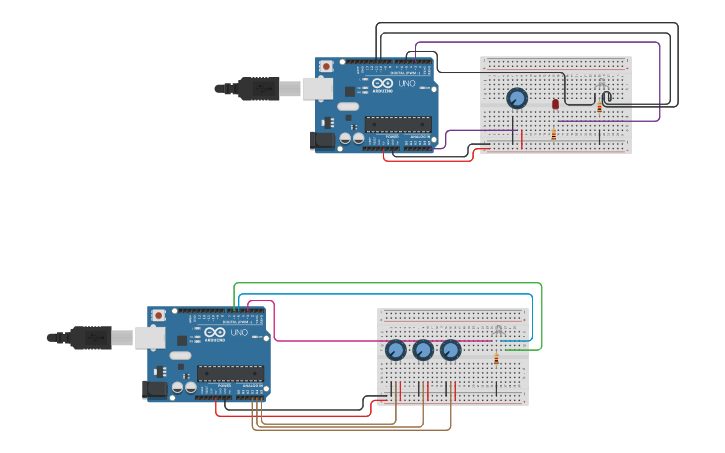 Circuit design Practica medidor de potencia - Tinkercad