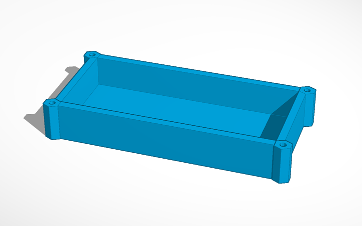 Button Case Cad Arduino 3D design Modular Case Arduino - Button - Tinkercad