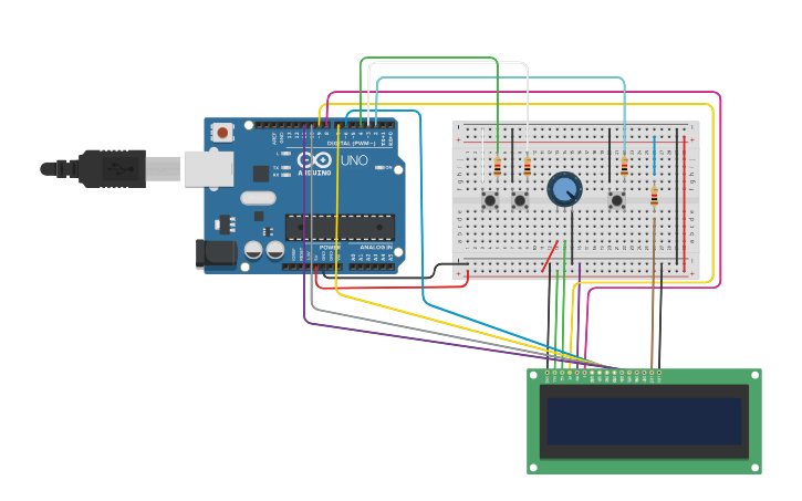 Circuit Design Project - Tinkercad