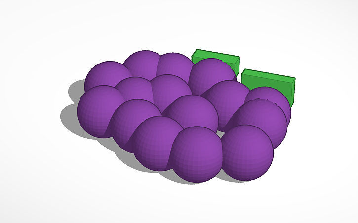 3D design grapes | Tinkercad