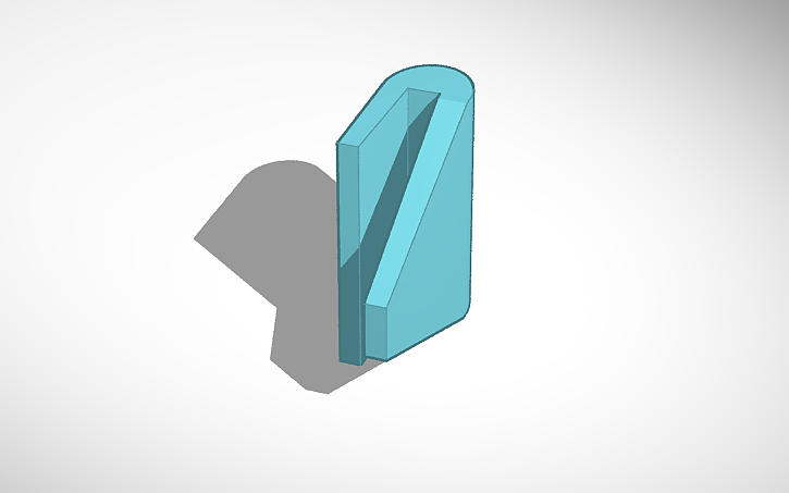 3D design MacBook Cam Cover - Tinkercad