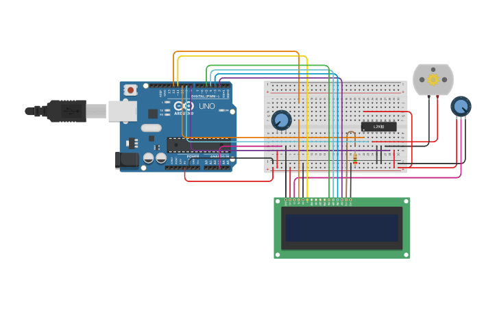 Circuit design MPlab 4 - Tinkercad