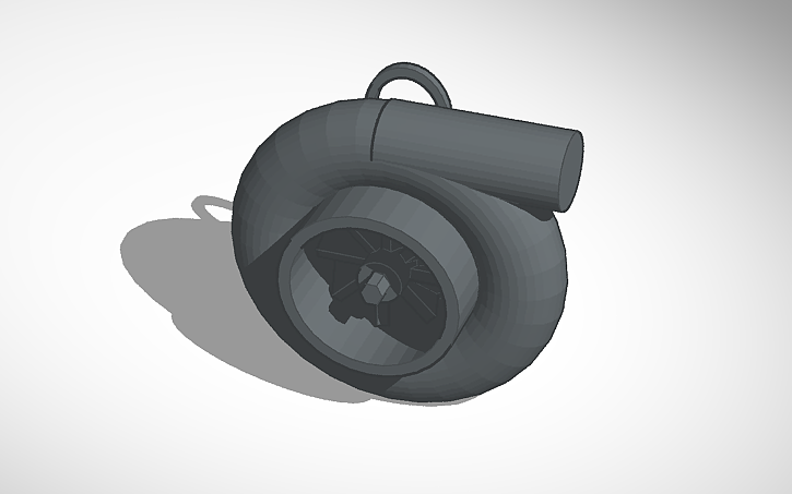3D design turbo - Tinkercad