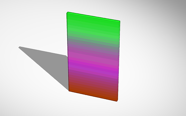3D design Unpleasant Gradient - Tinkercad