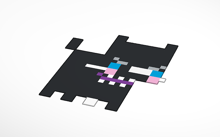 3D design Scourge Pixel Art! | Tinkercad