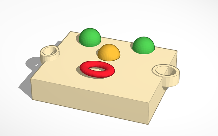 3D design the face | Tinkercad