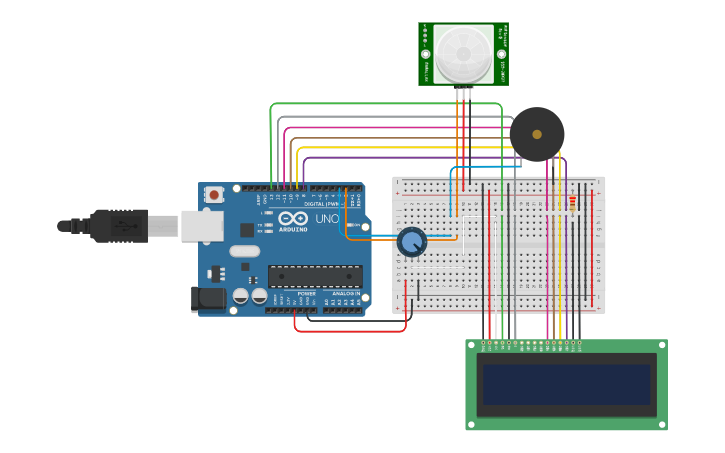 Circuit design INFRARED SENSOR - Tinkercad