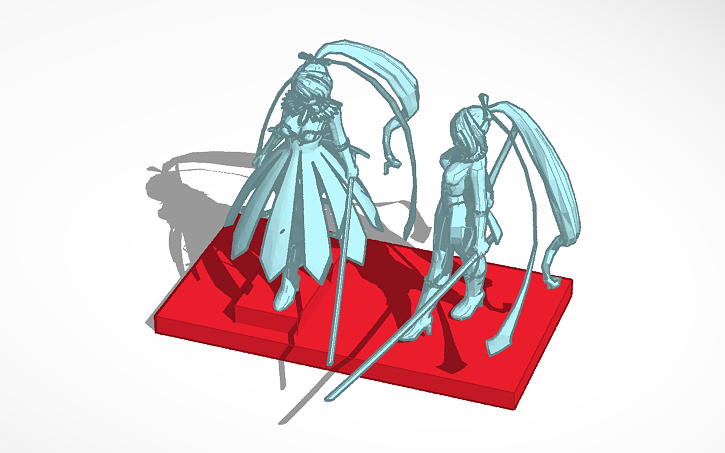 3D design ANIME - Tinkercad