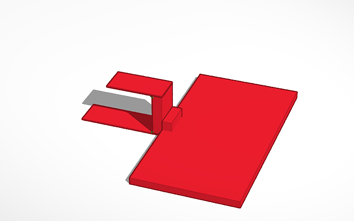 3D design Camera hook stand - Tinkercad