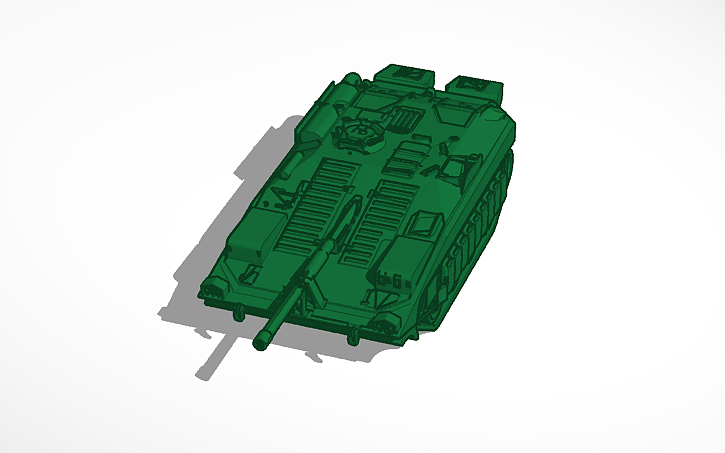 3D design Strv-103C 🇸🇪 - Tinkercad