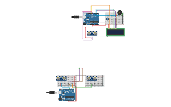 Circuit design Group Project: Arduino Using Sensors - Tinkercad