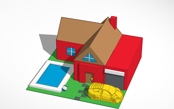 cool house by roman girenko tinkercad