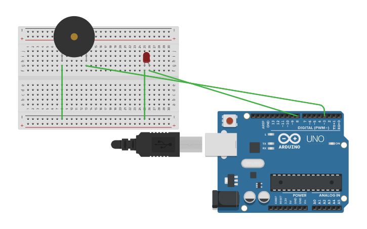 Circuit design Using loops in programming | Tinkercad