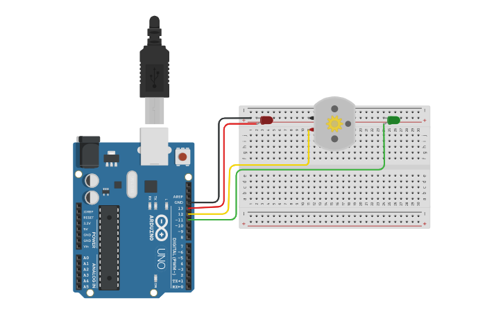 Circuit design 5-dars.motor - Tinkercad