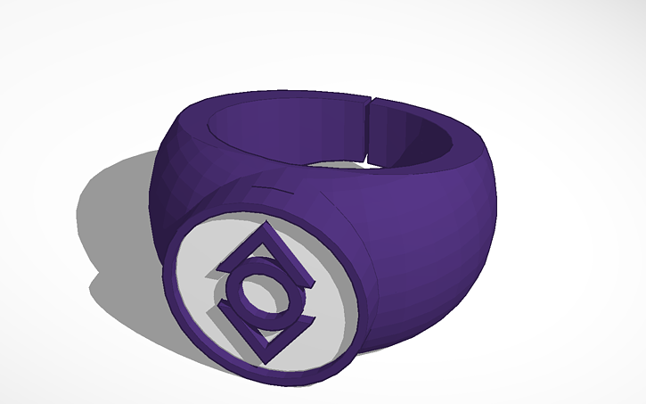 Indigo Tribe Indigo Lantern Ring Tinkercad