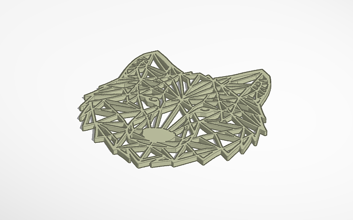 3D design lobo cab 2d - Tinkercad