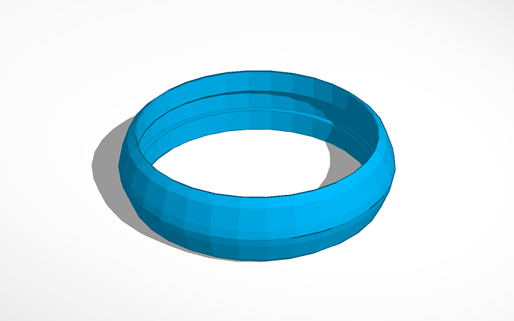 3D design Simple Ring | Tinkercad