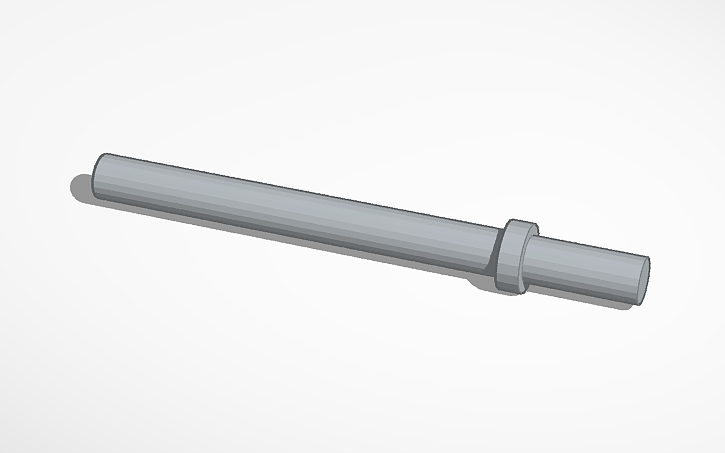 3D design Medium Lego Rod - Tinkercad