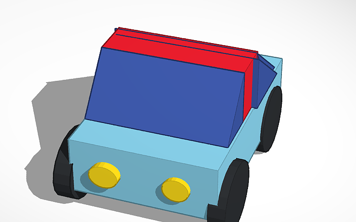 3D design 3D car technology 5C | Tinkercad
