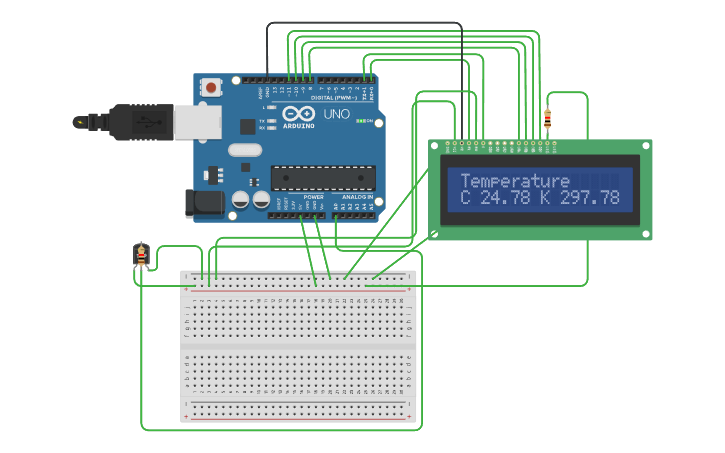 Circuit design 2.5 Ledinskyi Artem - Tinkercad