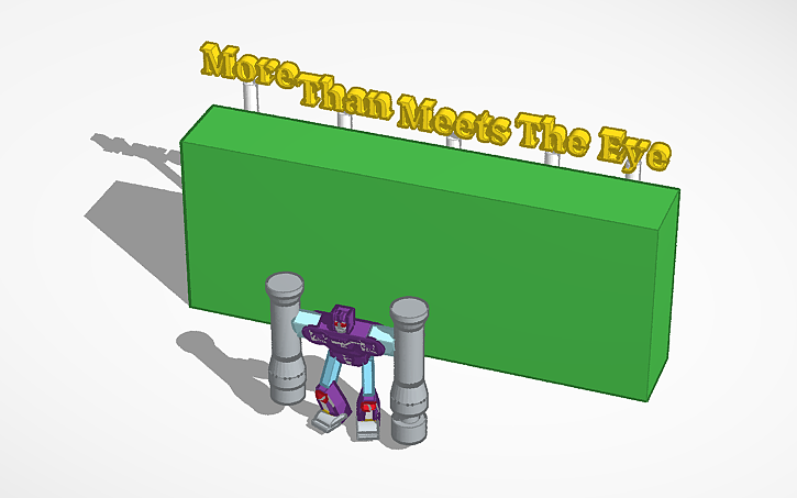 3D design Deception rumble for Automaton Challenge - Tinkercad