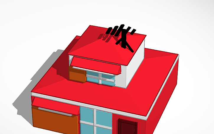 3D design Nobita House - Tinkercad