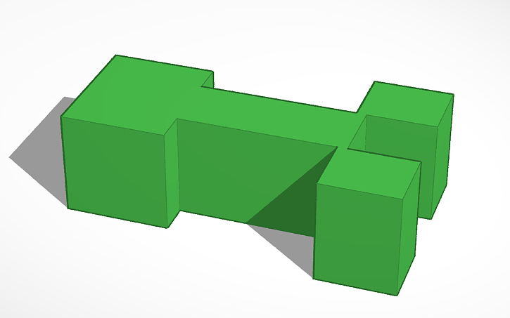 3D design Creeper minecraft | Tinkercad