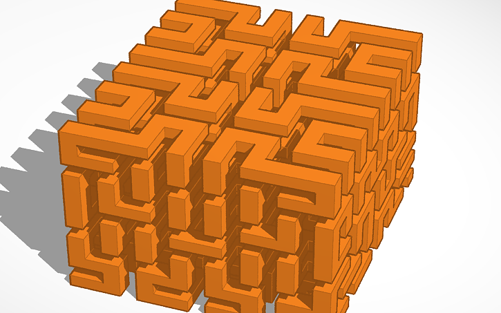 3D design Puzzle #1 - Tinkercad