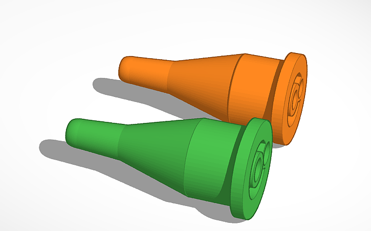 3D design Cap&Funnel - Tinkercad