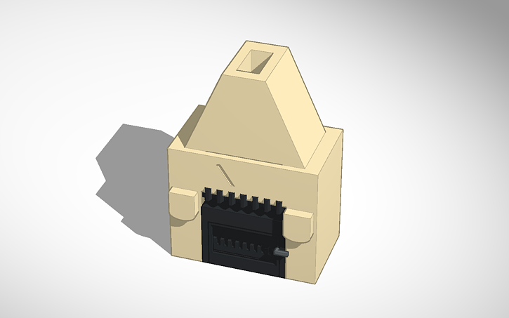 Tinkering R Chimney 3D design chimney - Tinkercad