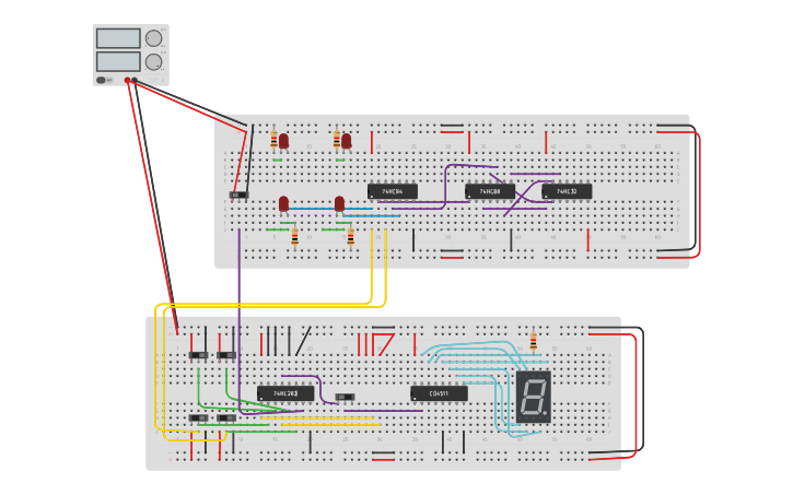 Circuit design lab10 - Tinkercad