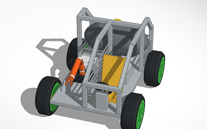 3D design Mars Rover - Tinkercad