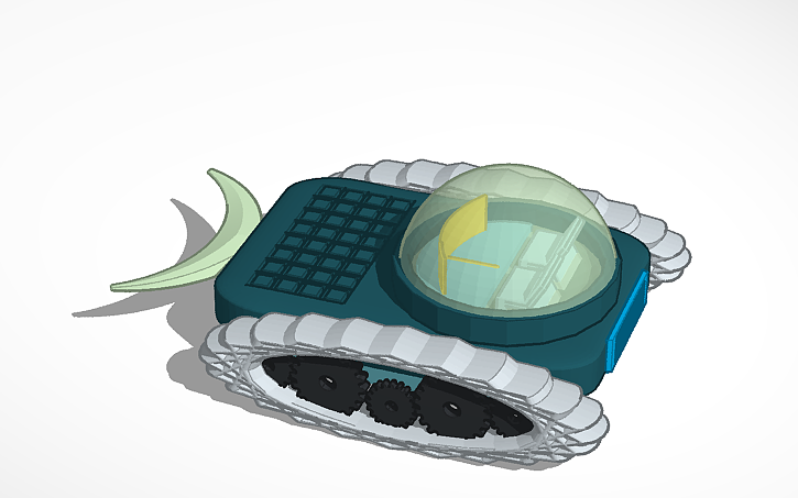 3D design rover - Tinkercad